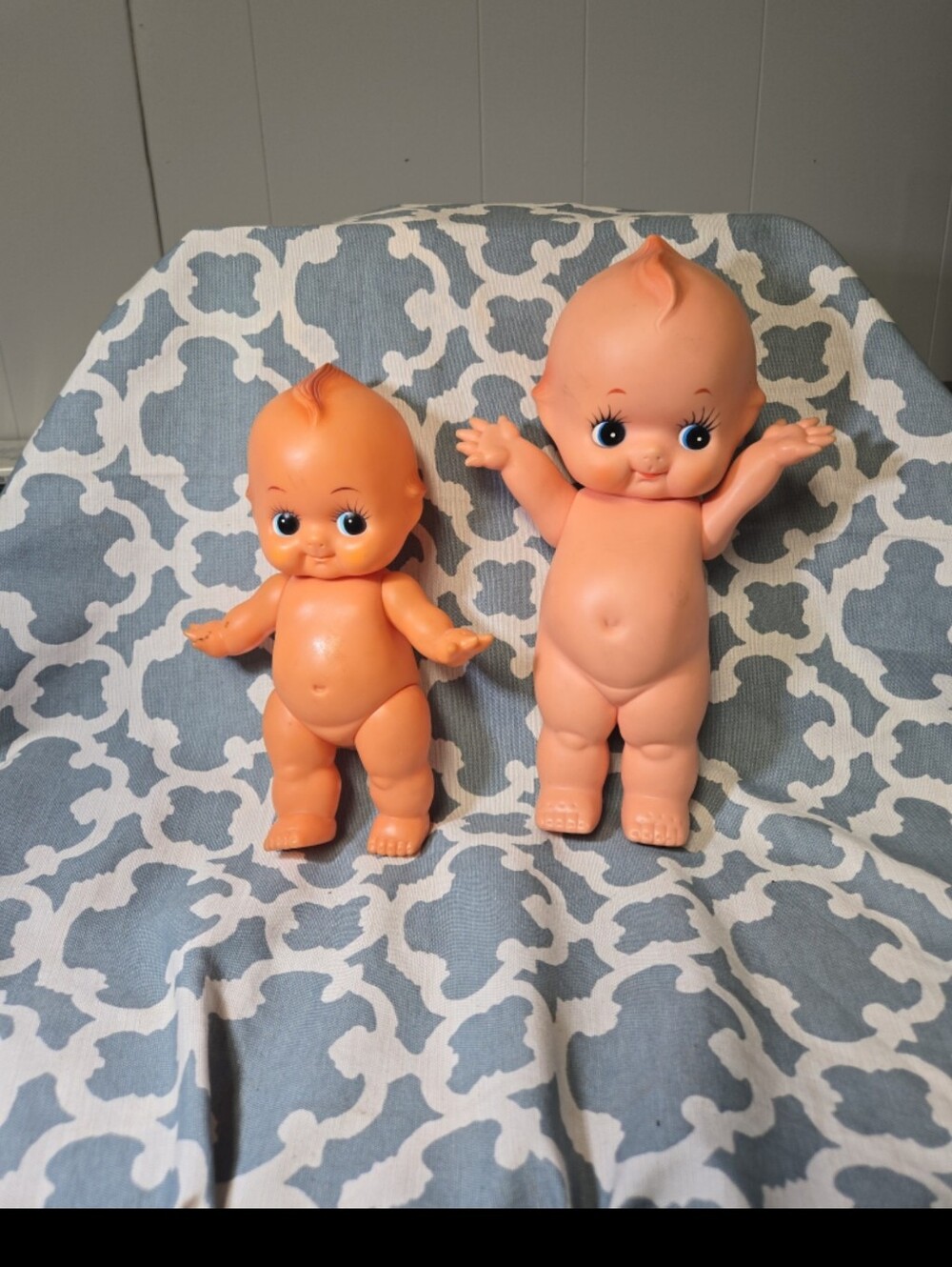LOT OF TWO kewpie viynl babydolls